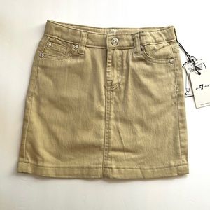7 for all mankind Luxe Performance Girls Skirt Size 6X